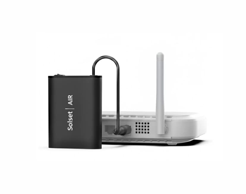 Solset Air | Mini UPS for WiFi Routers | 4Hr Backup