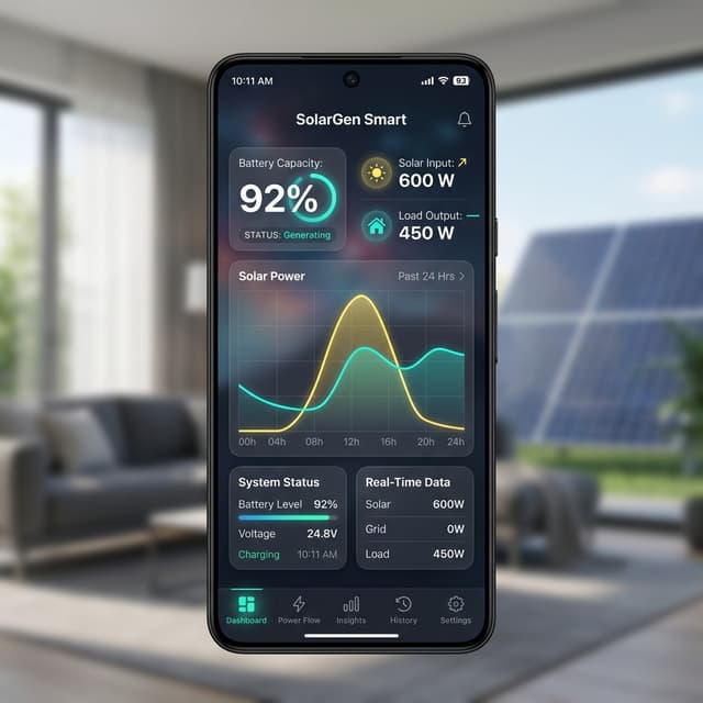 Solset Smart App UI